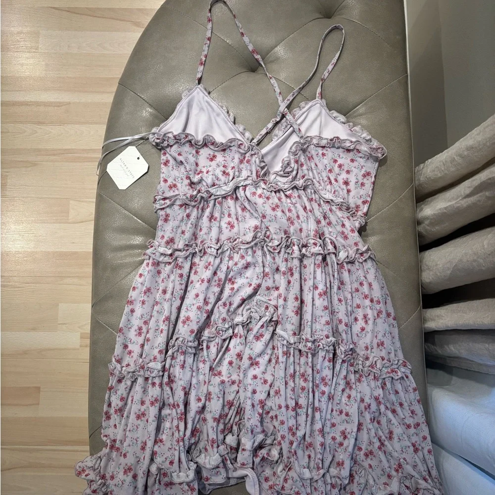 Altar’s state haven floral mesh dress NWT size small - Picture 2 of 4